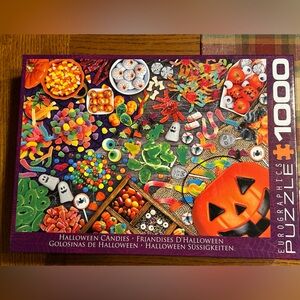 Halloween Candies Puzzle - 1000 Pieces